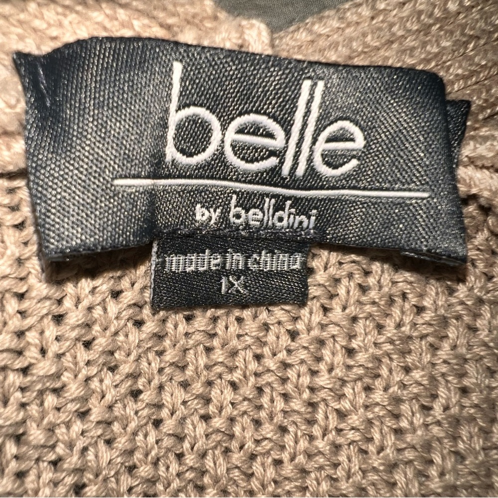 Belle Belldini Plus Size Ombré Open Front
Cardigan Sweater - Picture 6 of 9